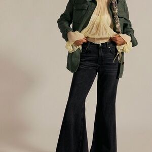 We The Free Dark Flare Jeans